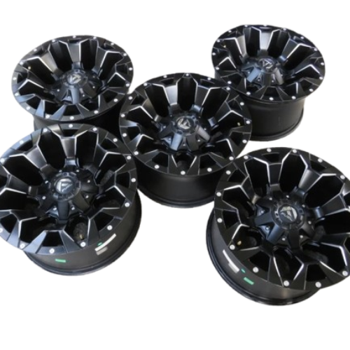 17″ Jeep Wrangler Fuel Assult Wheels Rims New 5X5 5X127 5X4.5