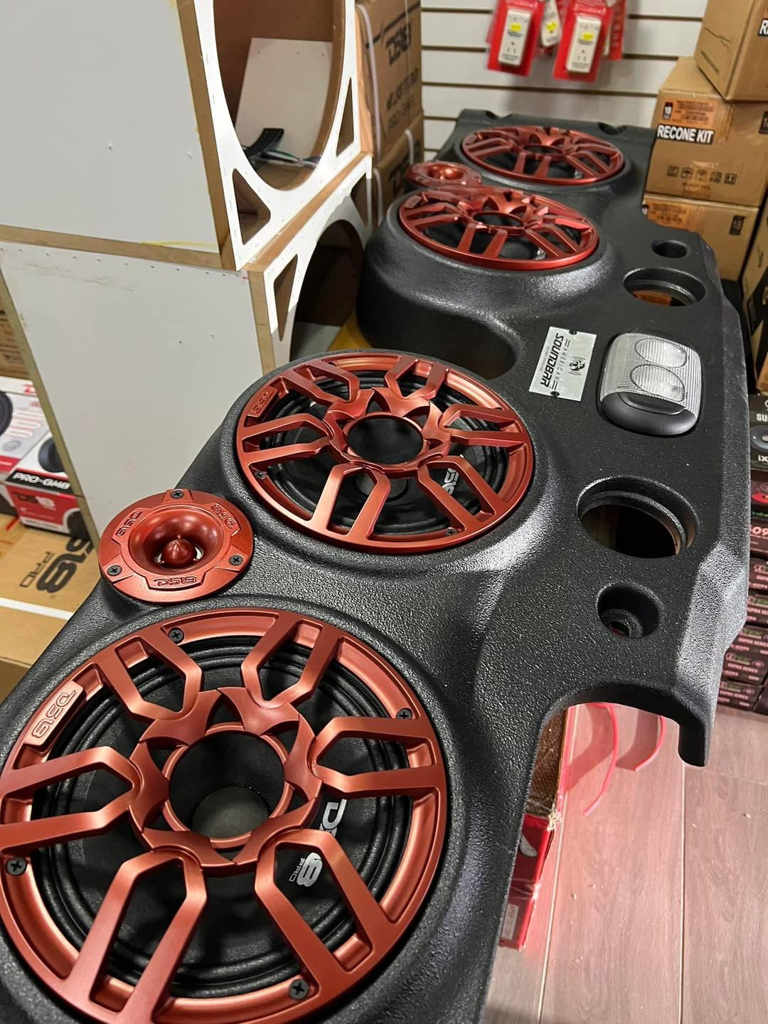 DS18 BASS600.4BTA / JL-SBAR Overhead Sound Bar System for Jeep Wrangler - Image 2