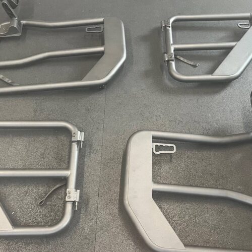 Rugged Ridge Fortis tube doors with mirrors