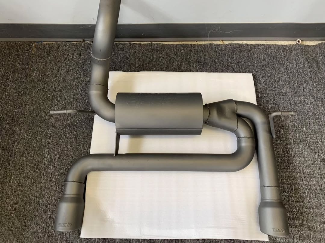 Borla S-Type Axle-Back Exhaust System with 3.5" Tips – Jeep Wrangler JL (3.6L V6)