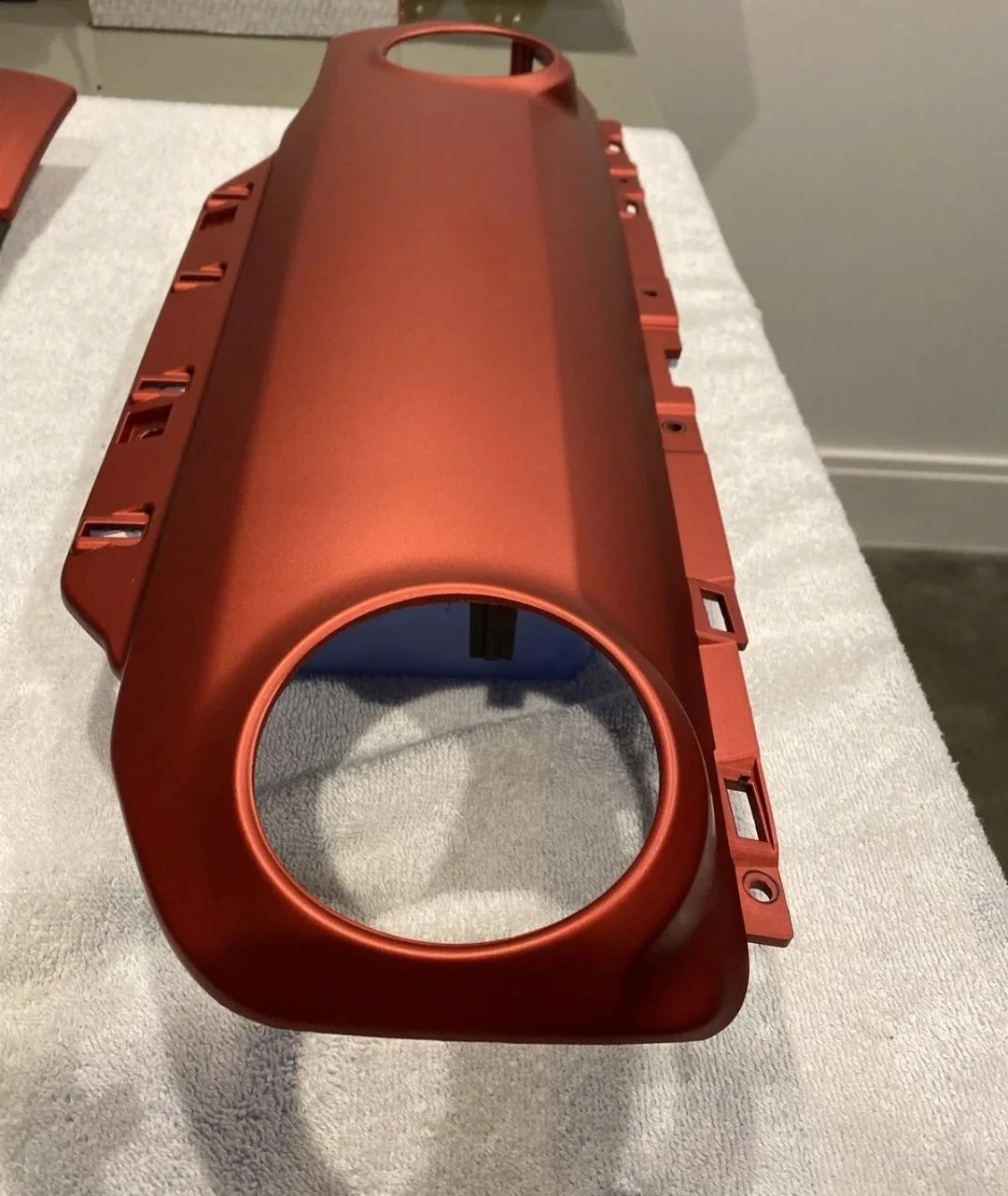 Genuine OEM Mopar Rubicon Red Interior Dash Trim Panels – Jeep Wrangler JL & Gladiator JT - Image 2