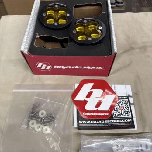 Baja Designs 2007-2018 Jeep Wrangler JK Fog Light Pocket Kit – Amber LED