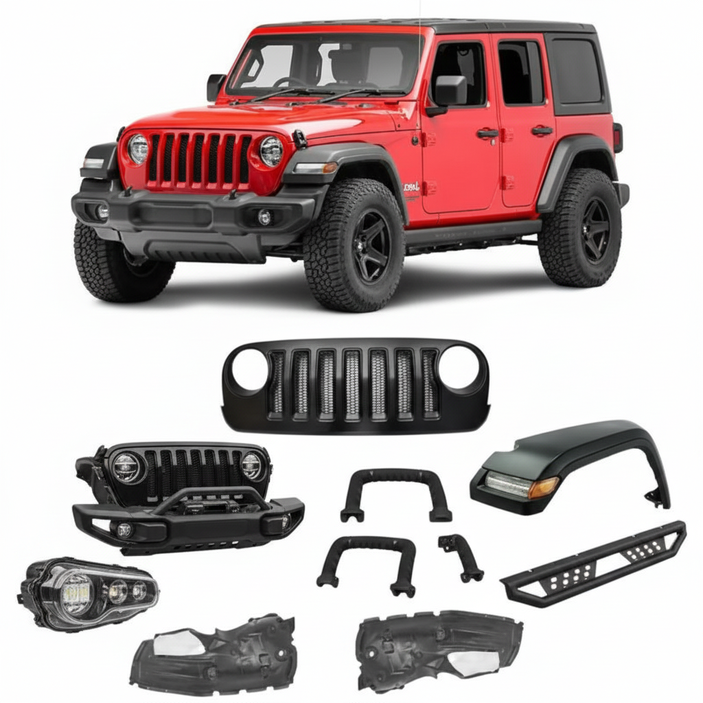 Jeep Wrangler JK 2007-2018 | Body Kit [Wrangler JL Type]