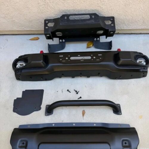 OEM Jeep Wrangler JL Steel Front Bumper Complete Package