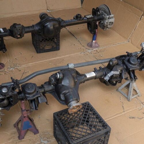 Dana 44 Rubicon Front & Rear Axle Assembly Package with Synergy Steering