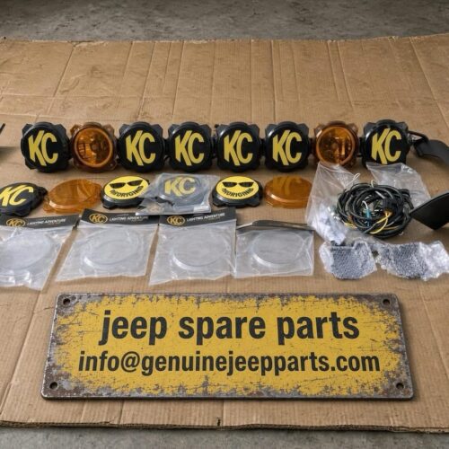 KC Light Bar + Mounting Bracket & Extra Covers
